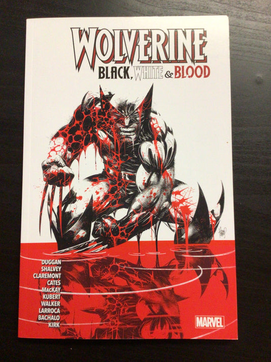 Wolverine Black, White and Blood TP