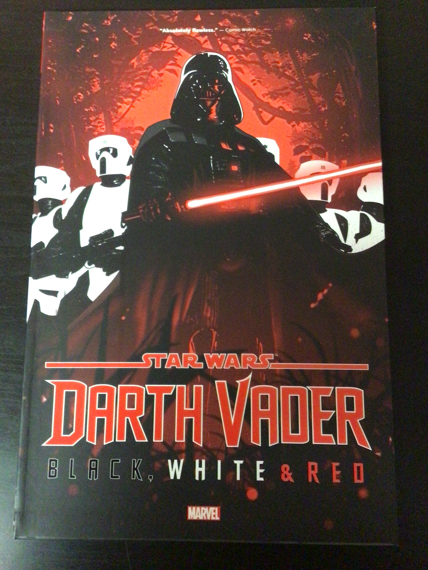 Star Wars Darth Vader Black, White and Red