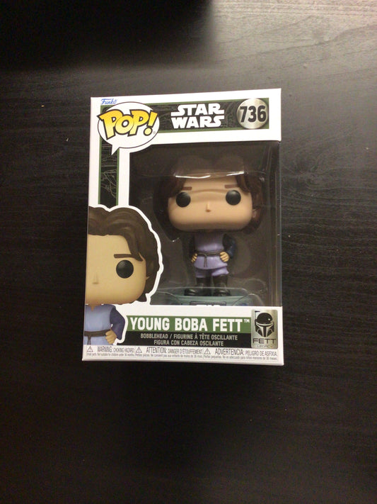 Star Wars: Young Boba Fett 736 Pop Vinyl