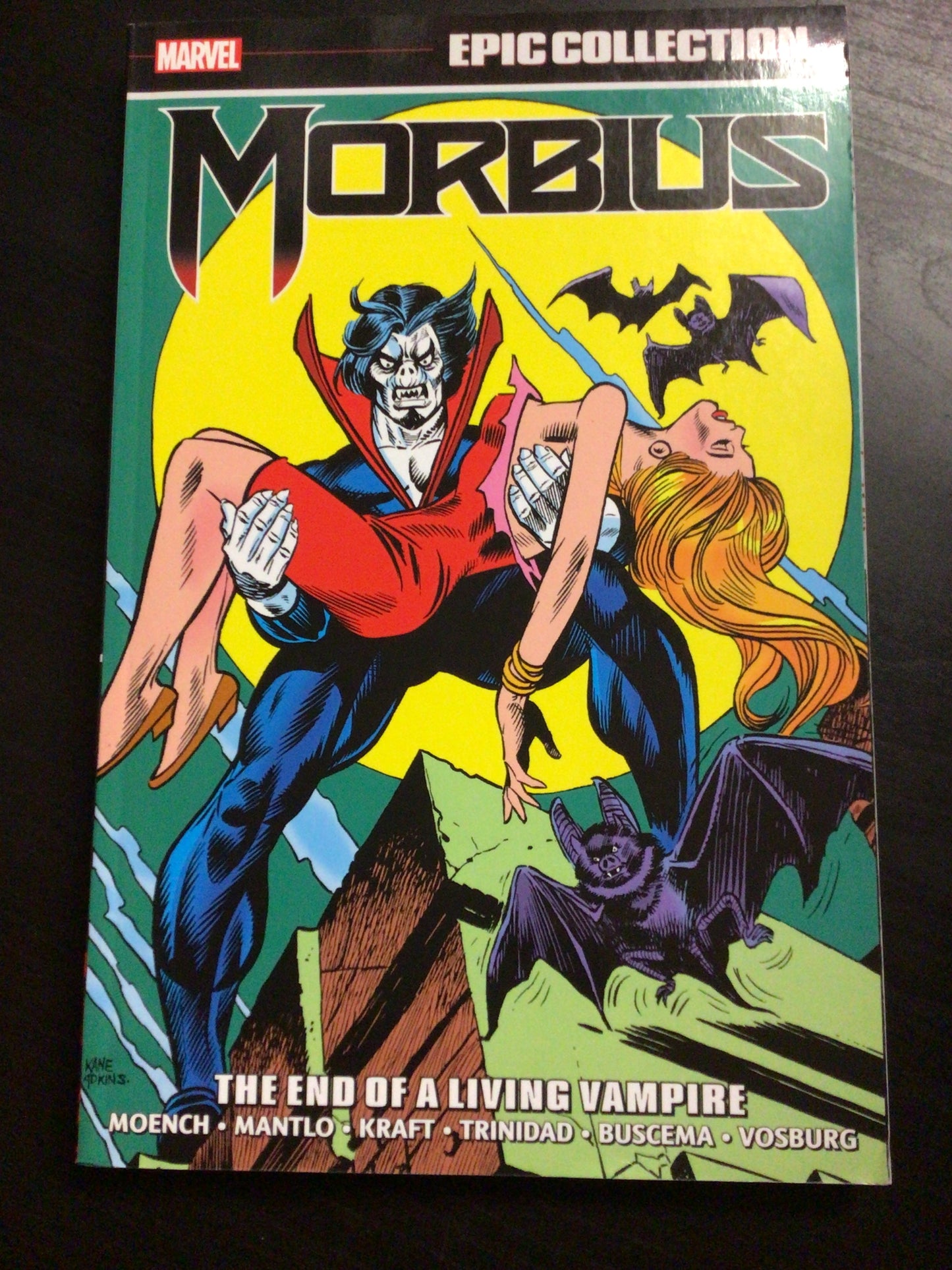 Morbius The end of a living vampire