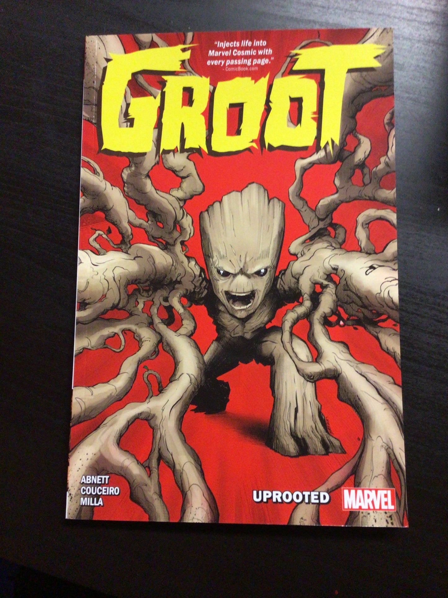 Groot Uprooted