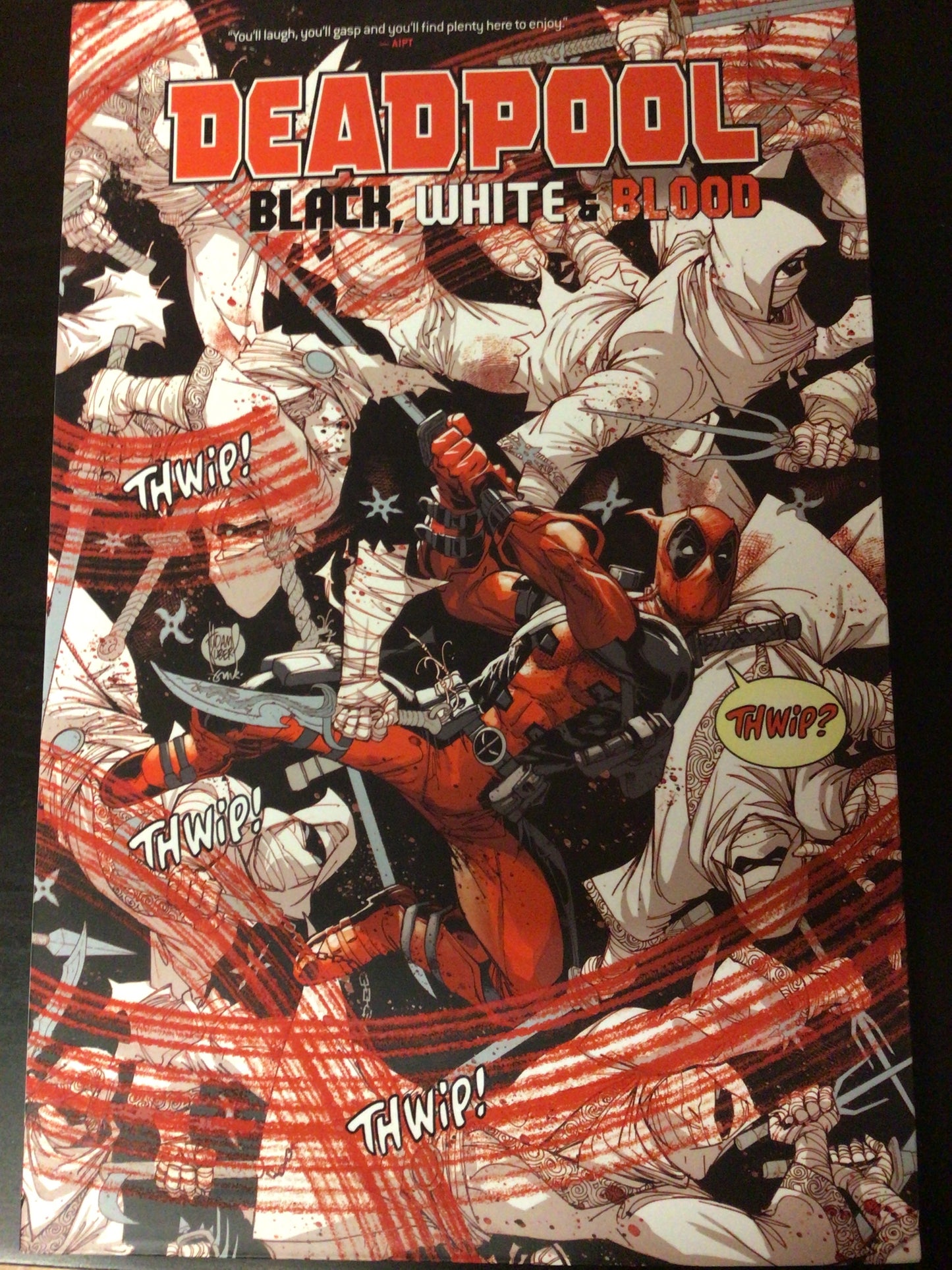 Deadpool Black, White and Blood Treasurary Edition