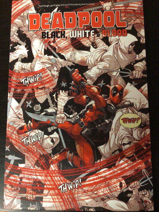 Deadpool Black, White and Blood Treasurary Edition