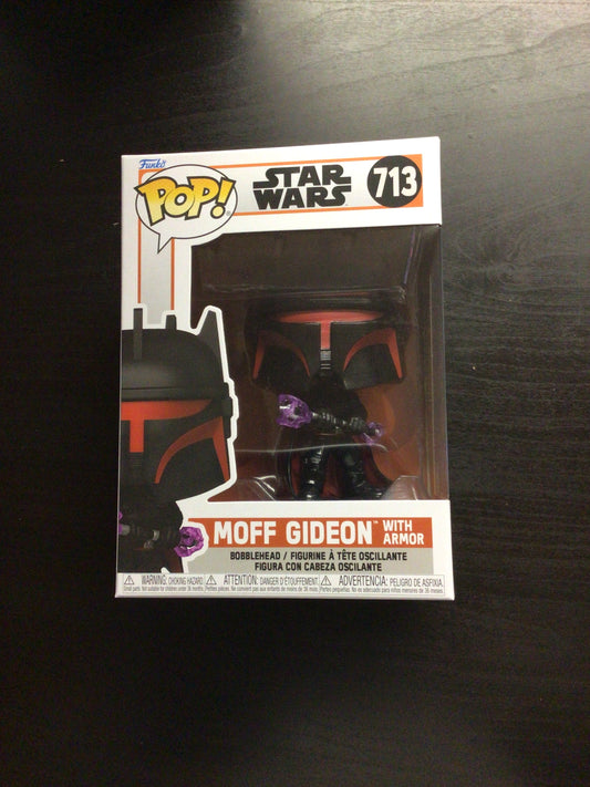 Star Wars: Moff Gideon With Armor 713 Pop Vinyl