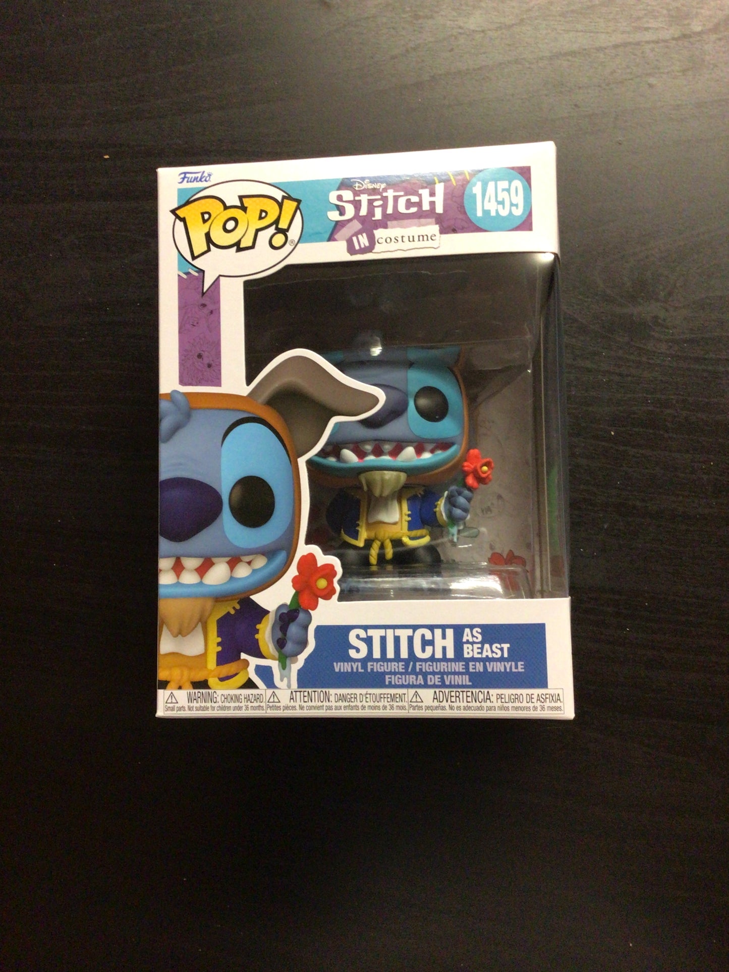 Stitch In Costume: Stitch As Beast 1459 Pop Vinyl